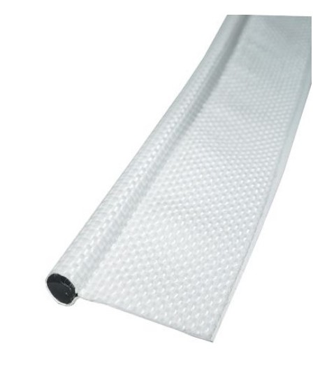 Textilní Kedr - bílý, 5mm x 6m