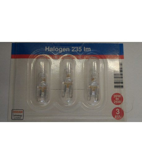 Halogenová žárovka G9 , 20W