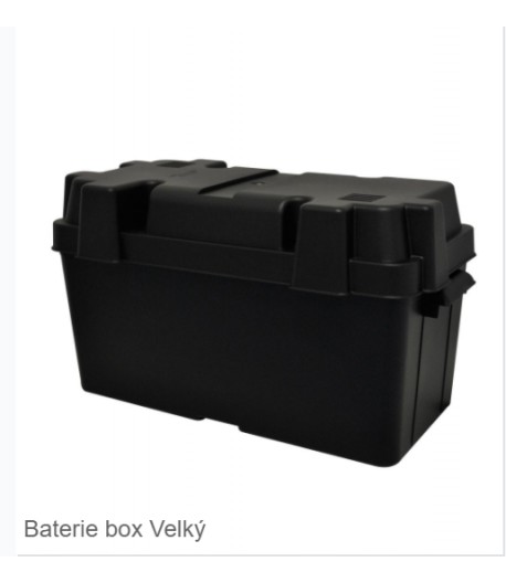 Box na baterii velikost M