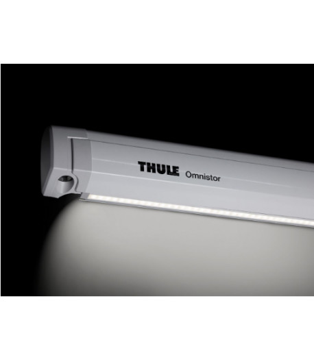 Lišta na stan a LED pásku pro Thule Omnistor 5200 - 4,5m bílá