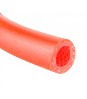 Hadice na vodu červená vnitřní průměr 10 mm vyztužená textilem
