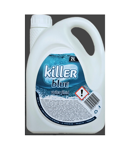 Tekutá rozkladová WC chemie Aleco Killer Blue