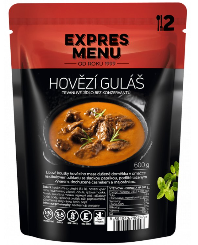 Dvě porce bez přílohy