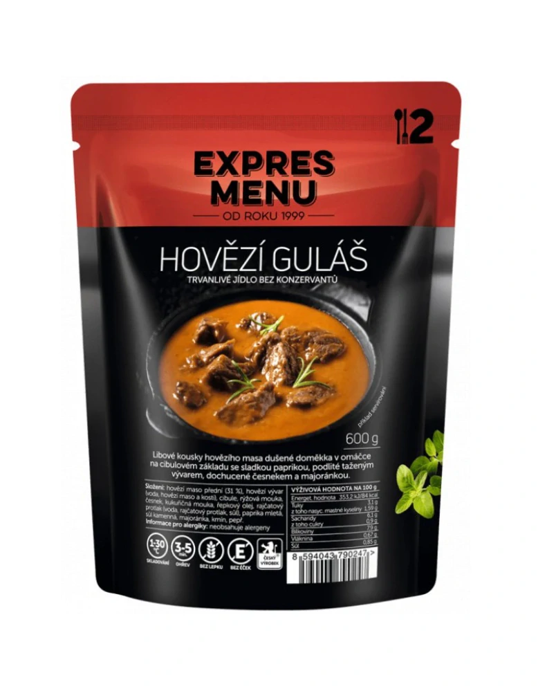 Hovězí guláš