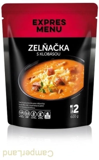 Zelňačka s klobásou