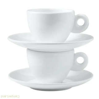 Espresso set Gimex Edelweiss 2 ks -bílá