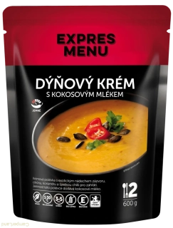 Dýňový krém s kokosovým mlékem
